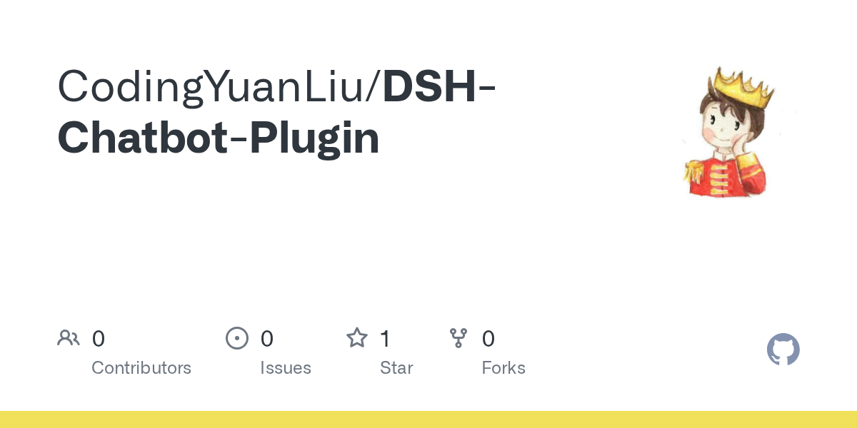 CodingYuanLiu/DSH-Chatbot-Plugin Screenshot preview