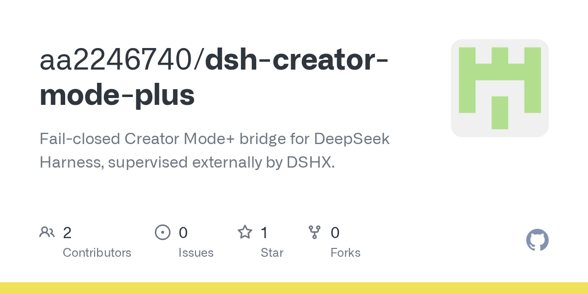 aa2246740/dsh-creator-mode-plus Screenshot preview