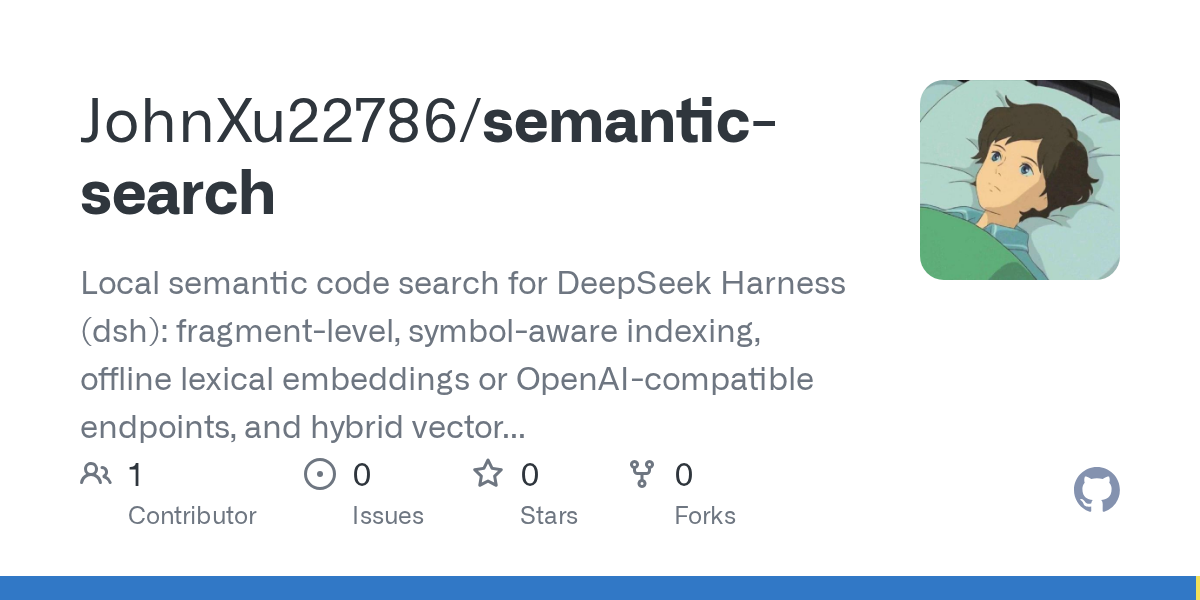 JohnXu22786/semantic-search Screenshot preview