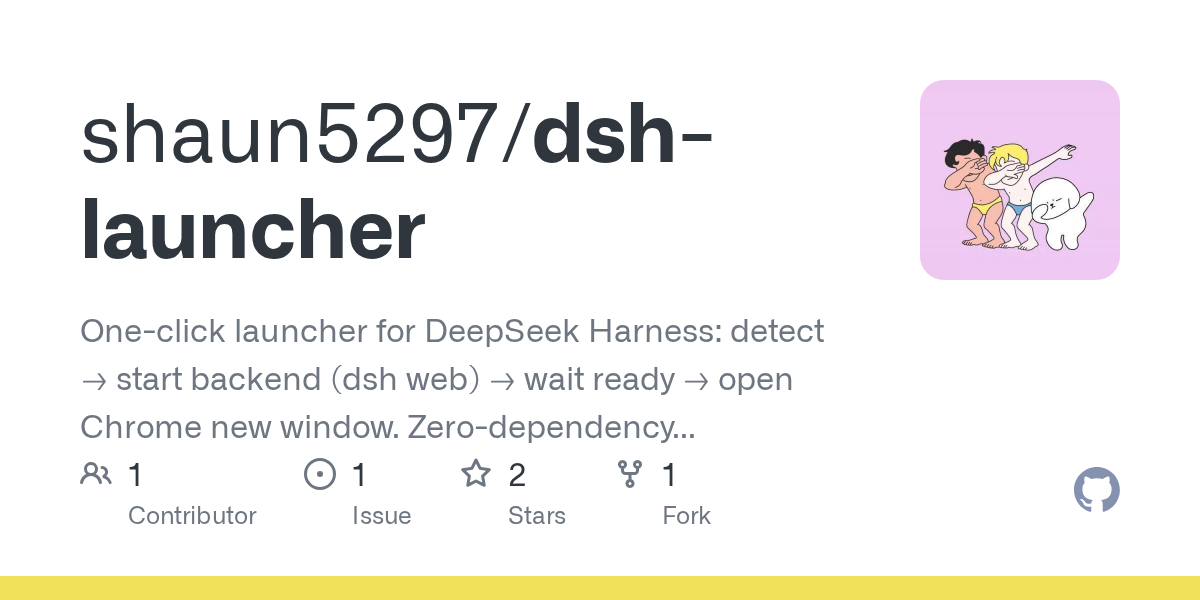 shaun5297/dsh-launcher Screenshot preview