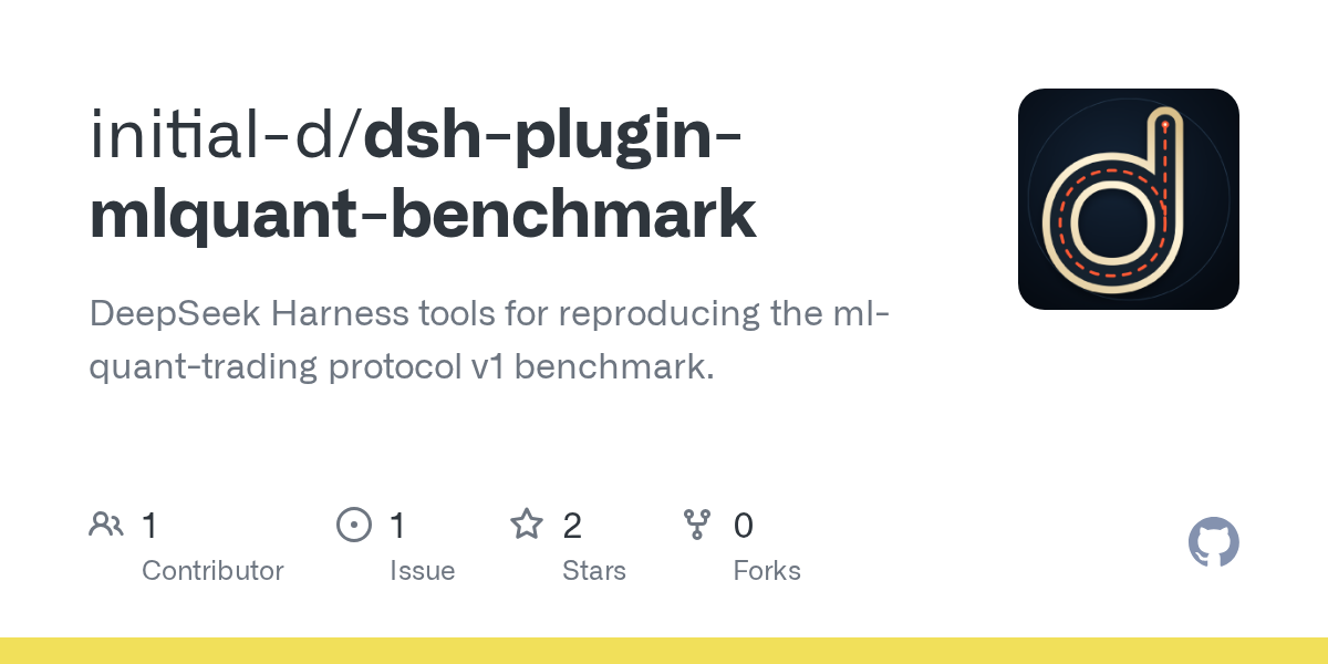 initial-d/dsh-plugin-mlquant-benchmark Screenshot preview