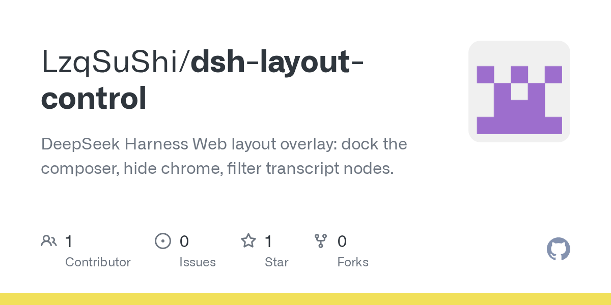 LzqSuShi/dsh-layout-control Screenshot preview