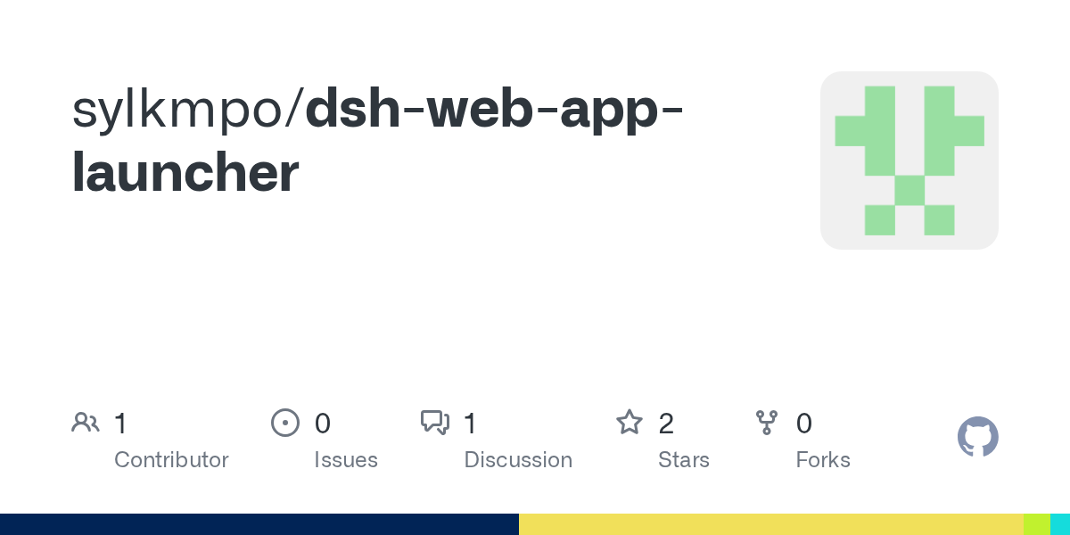 sylkmpo/dsh-web-app-launcher Screenshot preview