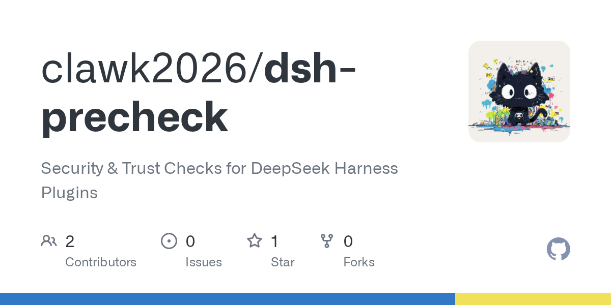 clawk2026/dsh-precheck Screenshot preview