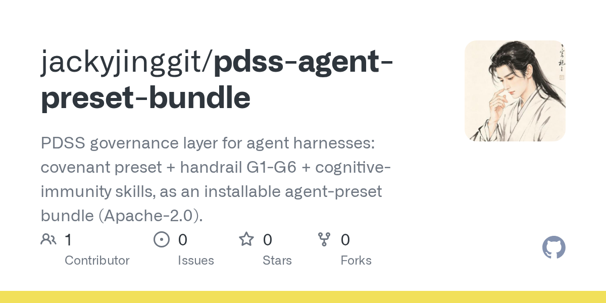jackyjinggit/pdss-agent-preset-bundle Screenshot preview