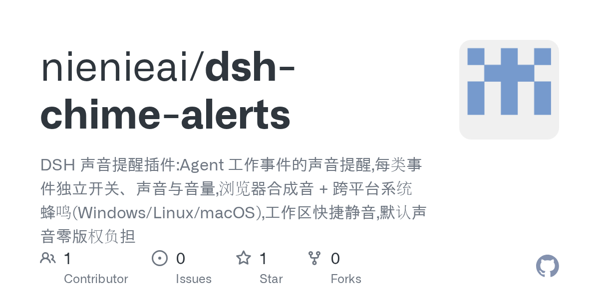 nienieai/dsh-chime-alerts Screenshot preview