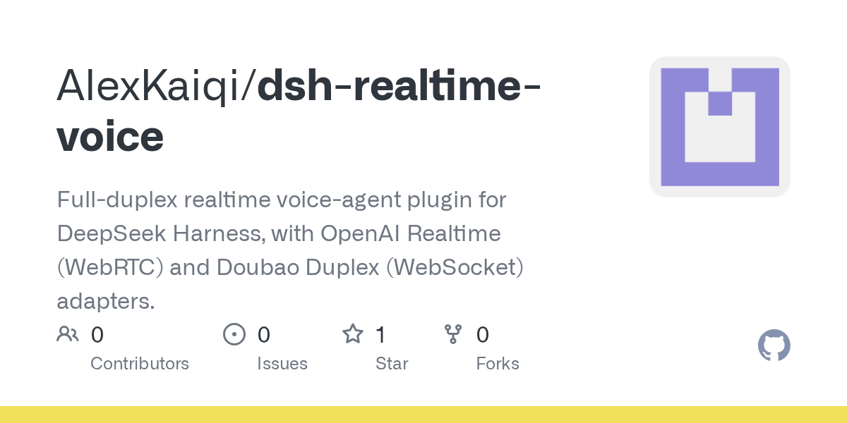 AlexKaiqi/dsh-realtime-voice Screenshot preview