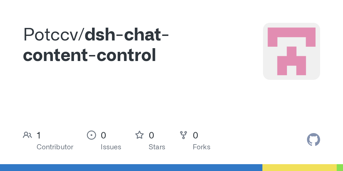 Potccv/dsh-chat-content-control Screenshot preview