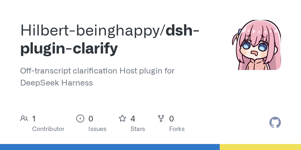 Hilbert-beinghappy/dsh-plugin-clarify Screenshot preview