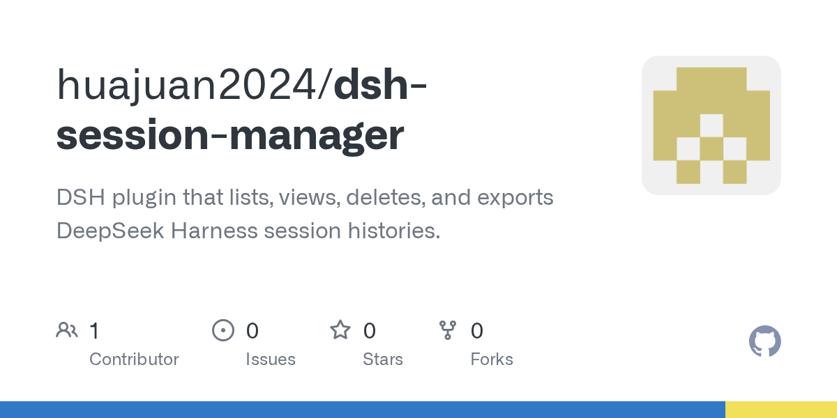 huajuan2024/dsh-session-manager Screenshot preview