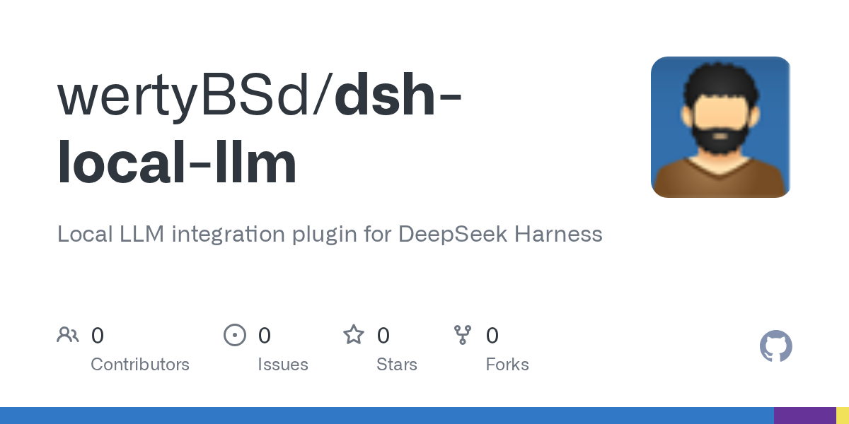 wertyBSd/dsh-local-llm Screenshot preview