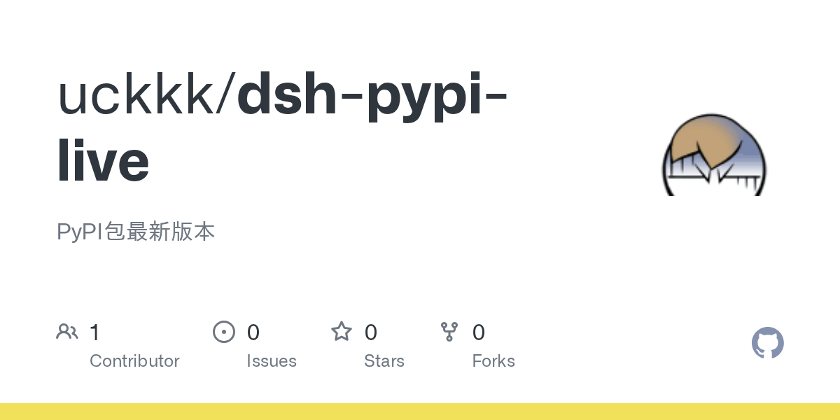 uckkk/dsh-pypi-live Screenshot preview