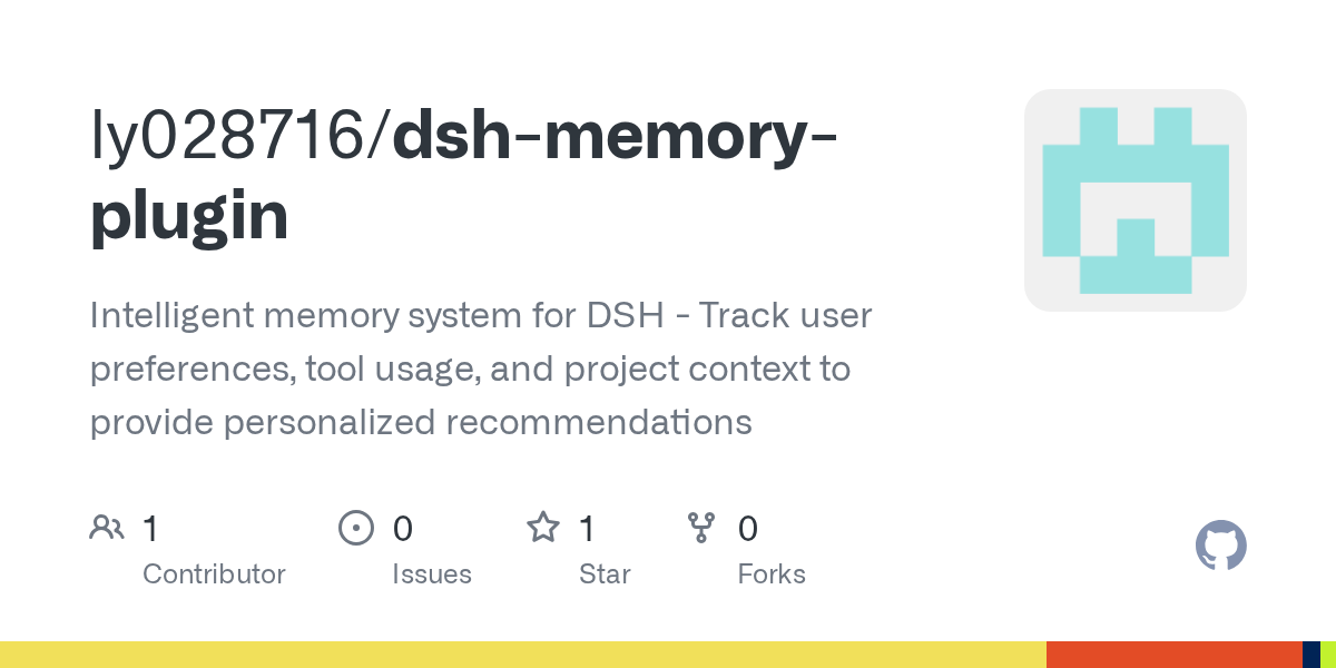 ly028716/dsh-memory-plugin Screenshot preview