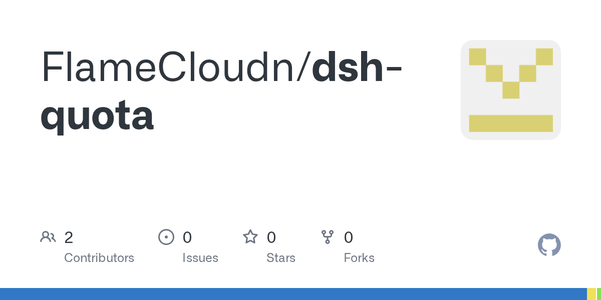 FlameCloudn/dsh-quota Screenshot preview