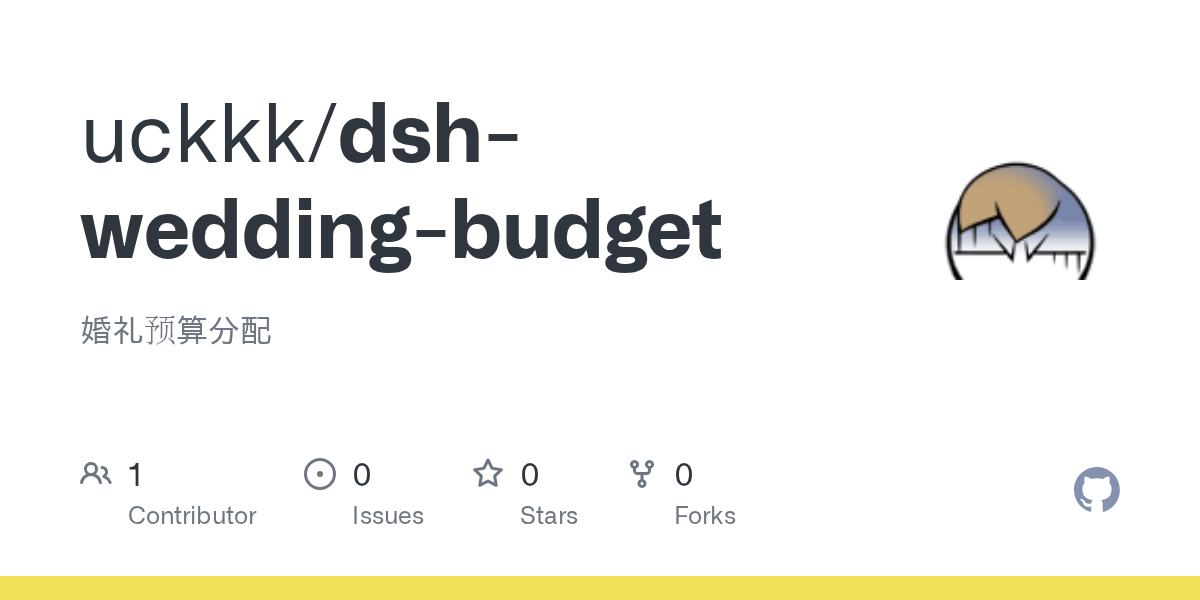 uckkk/dsh-wedding-budget Screenshot preview