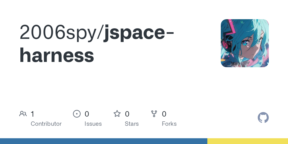 2006spy/jspace-harness Screenshot preview