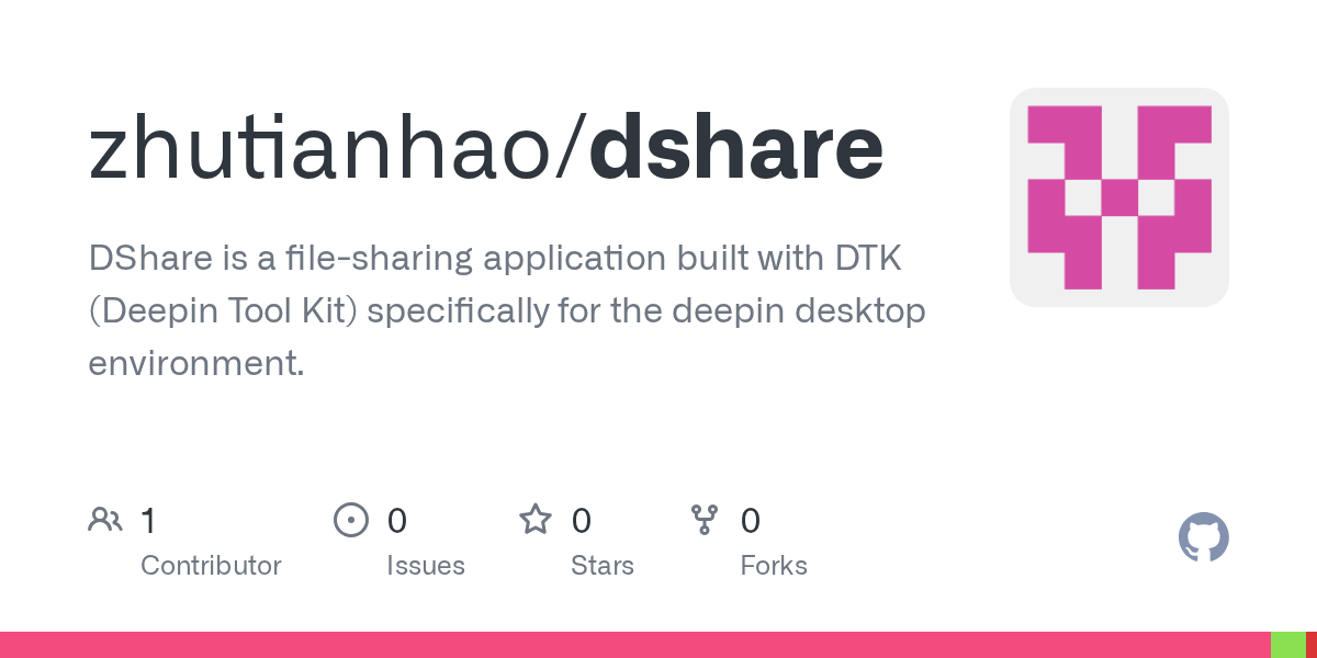 zhutianhao/dshare Screenshot preview