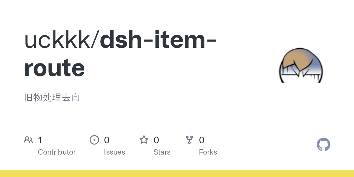 uckkk/dsh-item-route Screenshot preview