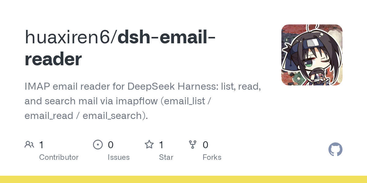 huaxiren6/dsh-email-reader Screenshot preview