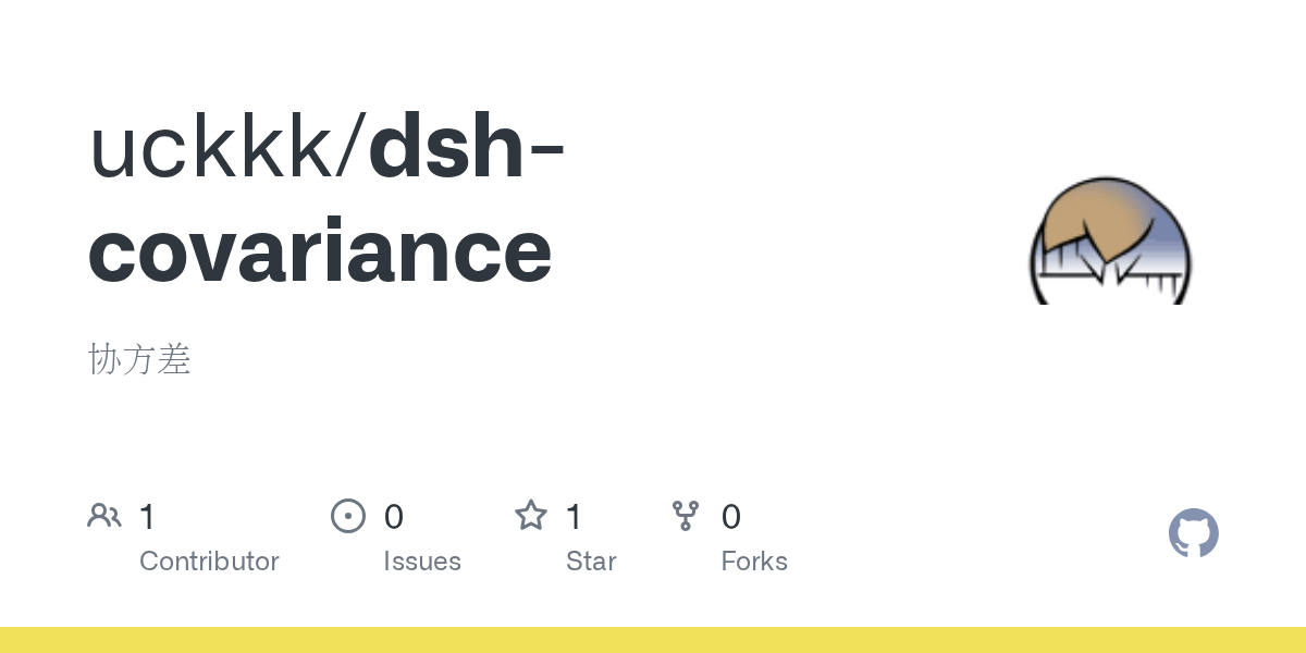uckkk/dsh-covariance Screenshot preview