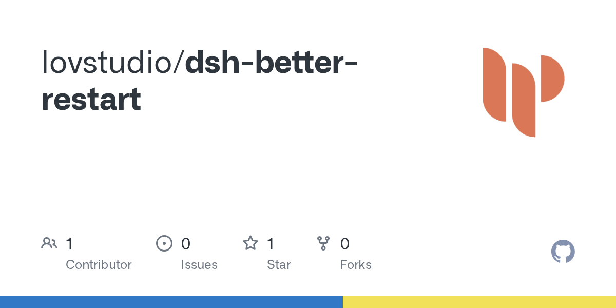 lovstudio/dsh-better-restart Screenshot preview