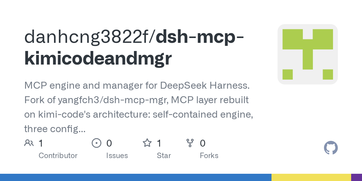 danhcng3822f/dsh-mcp-kimicodeandmgr Screenshot preview