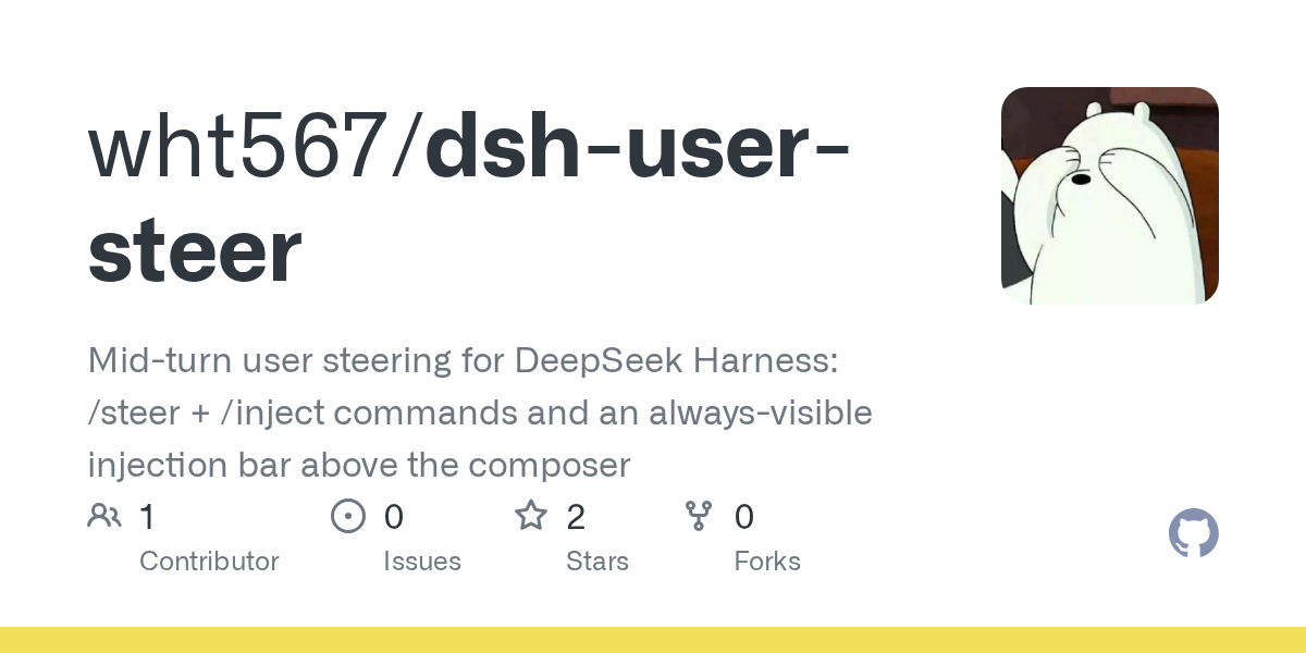 wht567/dsh-user-steer Screenshot preview