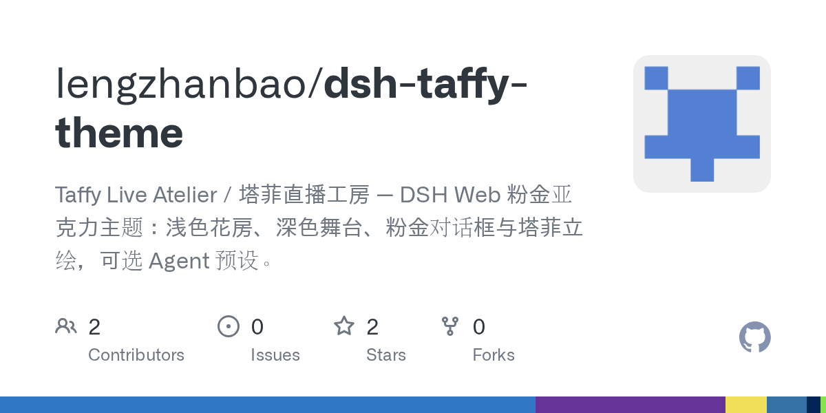 lengzhanbao/dsh-taffy-theme Screenshot preview