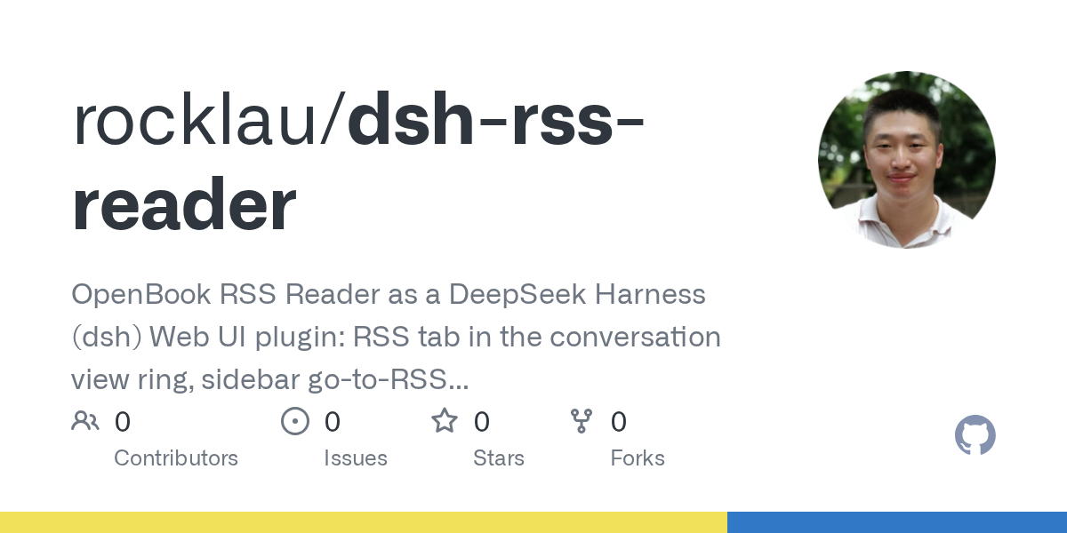 rocklau/dsh-rss-reader Screenshot preview