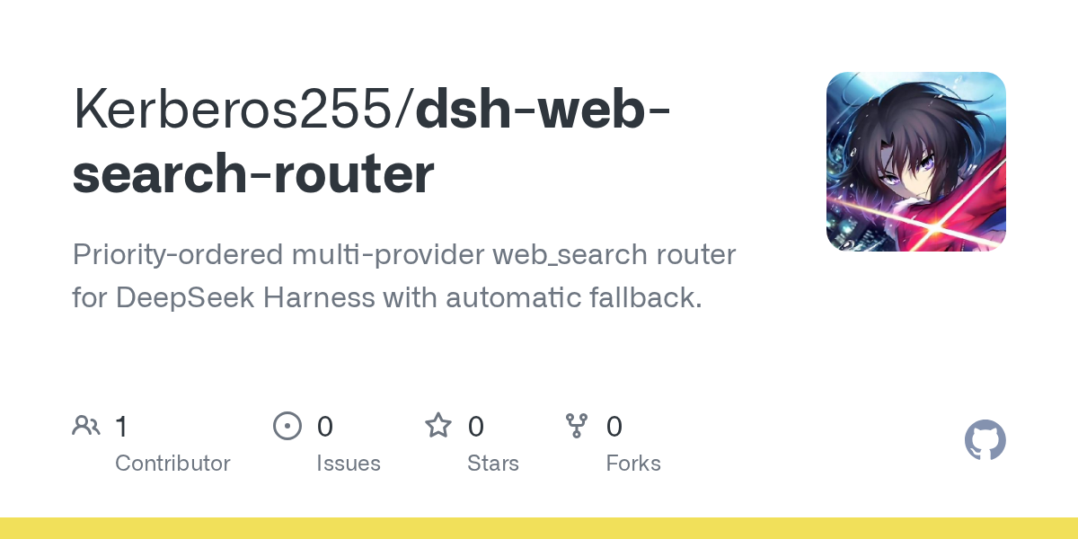 Kerberos255/dsh-web-search-router Screenshot preview