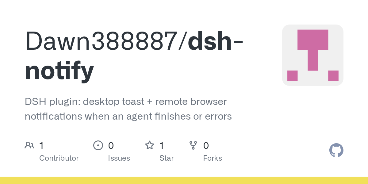 Dawn388887/dsh-notify Screenshot preview