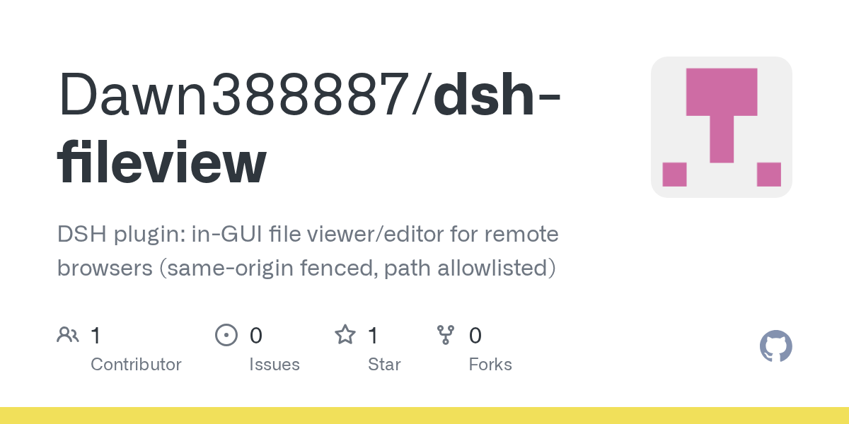 Dawn388887/dsh-fileview Screenshot preview