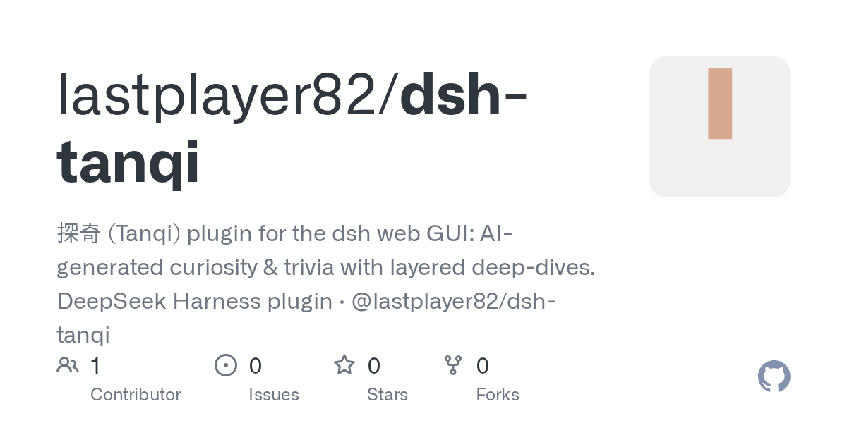 lastplayer82/dsh-tanqi Screenshot preview