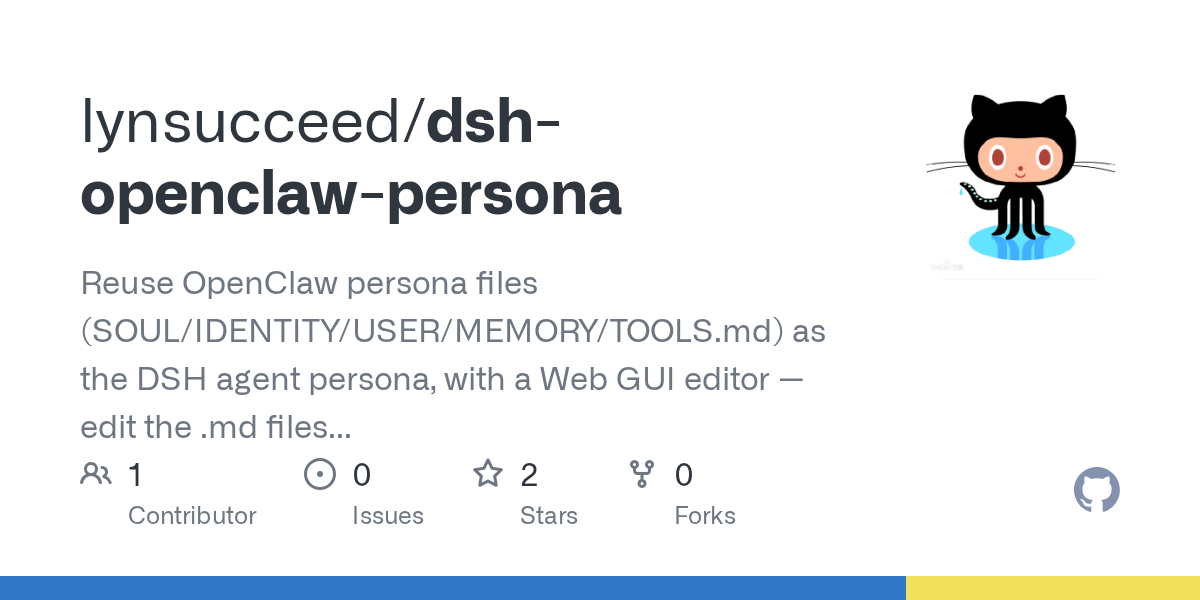 lynsucceed/dsh-openclaw-persona Screenshot preview