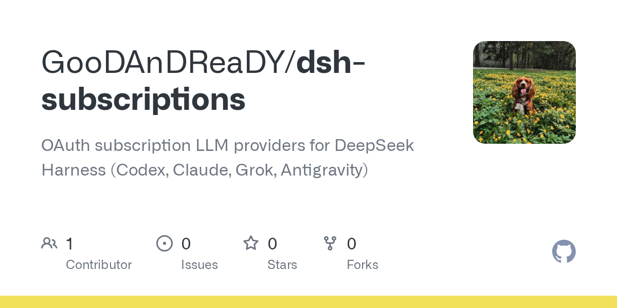 GooDAnDReaDY/dsh-subscriptions Screenshot preview