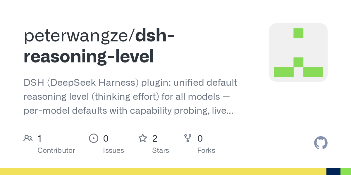 peterwangze/dsh-reasoning-level Screenshot preview