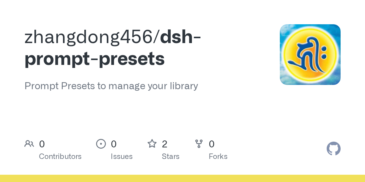 zhangdong456/dsh-prompt-presets Screenshot preview