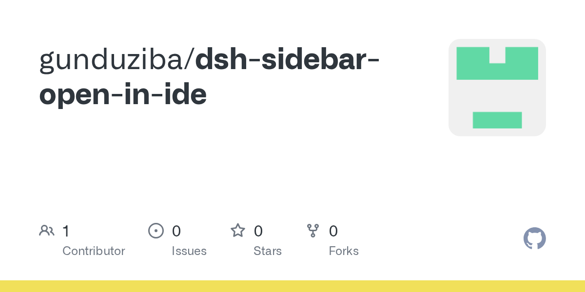 gunduziba/dsh-sidebar-open-in-ide Screenshot preview