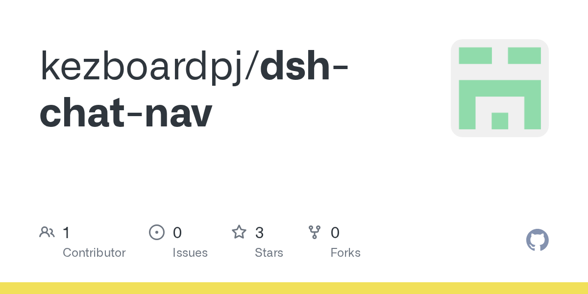 kezboardpj/dsh-chat-nav Screenshot preview