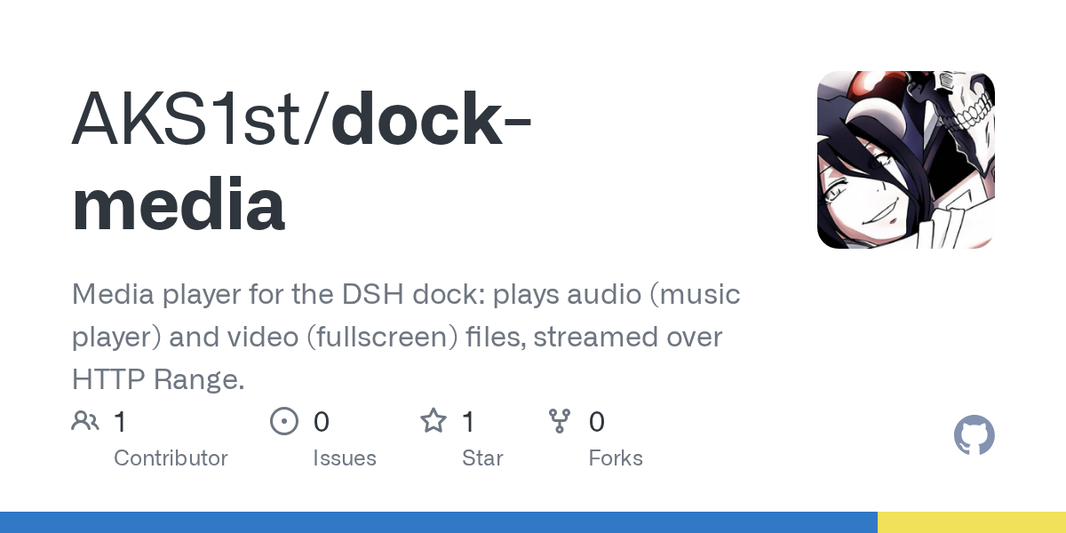 AKS1st/dock-media Screenshot preview