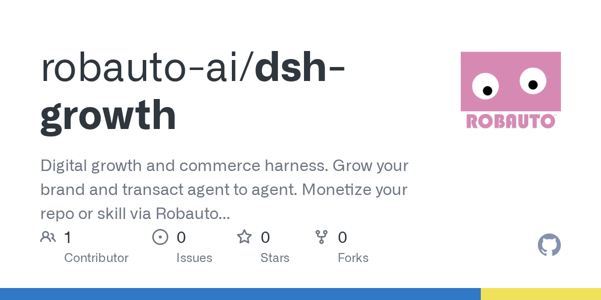 robauto-ai/dsh-growth Screenshot preview