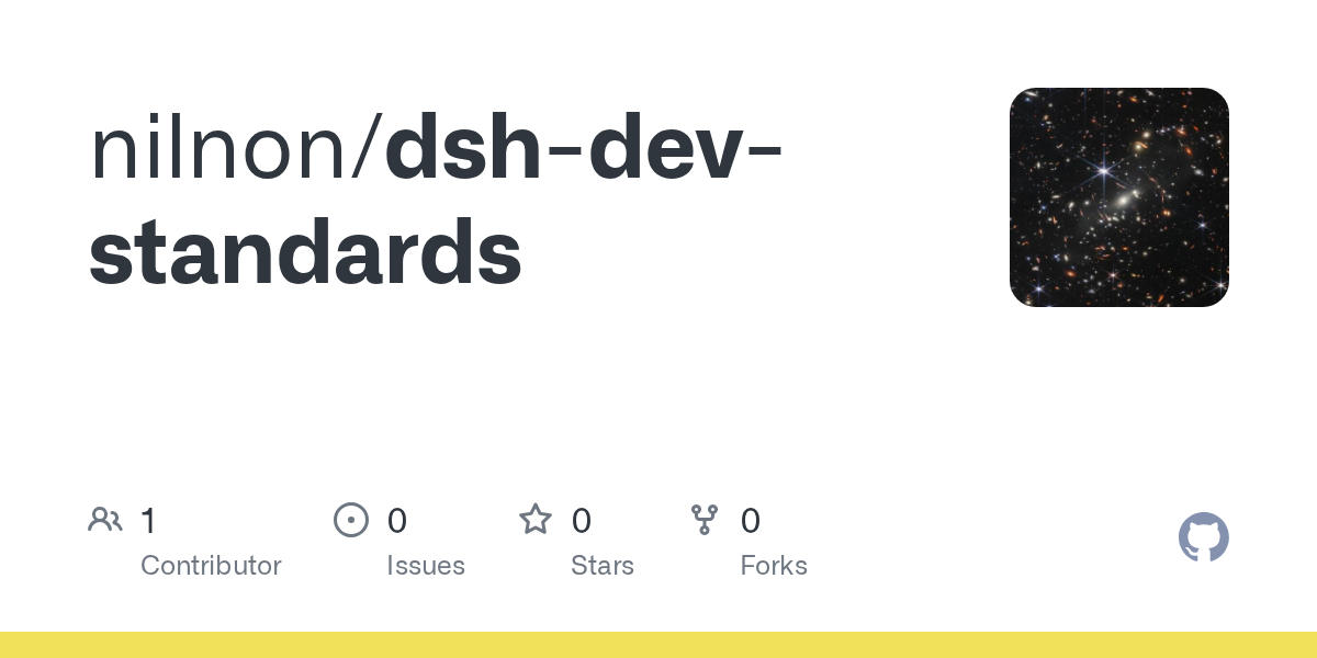 nilnon/dsh-dev-standards Screenshot preview