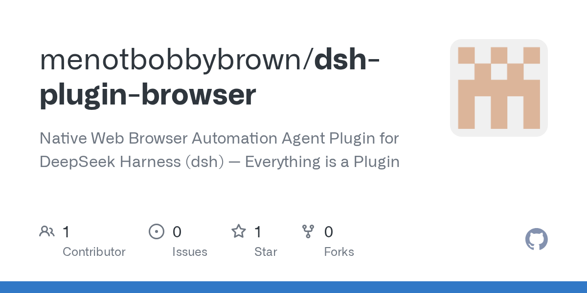 menotbobbybrown/dsh-plugin-browser Screenshot preview