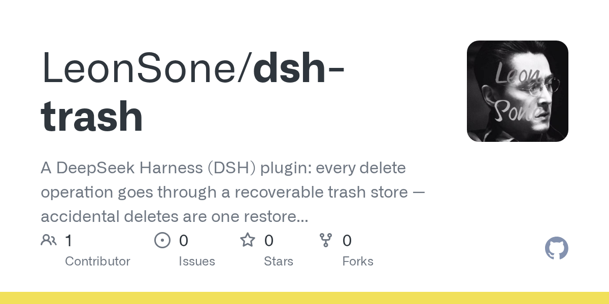 LeonSone/dsh-trash Screenshot preview
