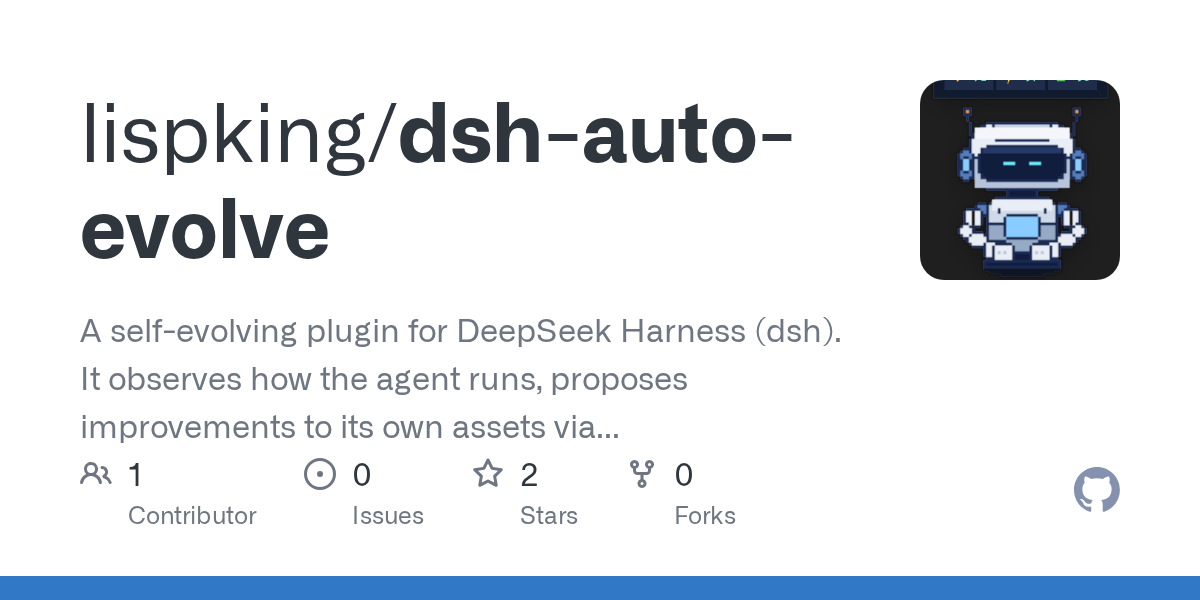 lispking/dsh-auto-evolve Screenshot preview