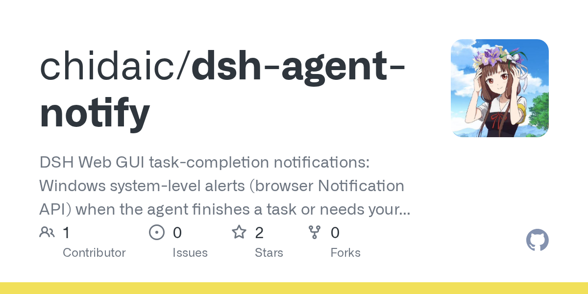 chidaic/dsh-agent-notify Screenshot preview