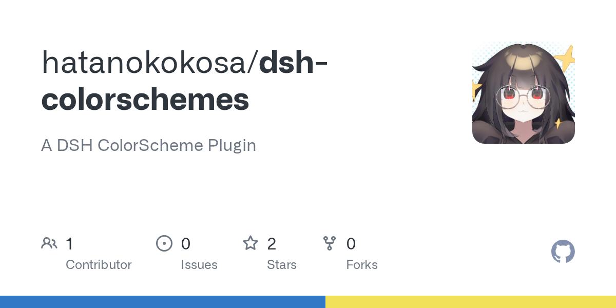 hatanokokosa/dsh-colorschemes Screenshot preview