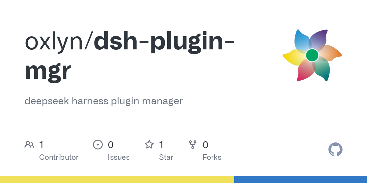 oxlyn/dsh-plugin-mgr Screenshot preview