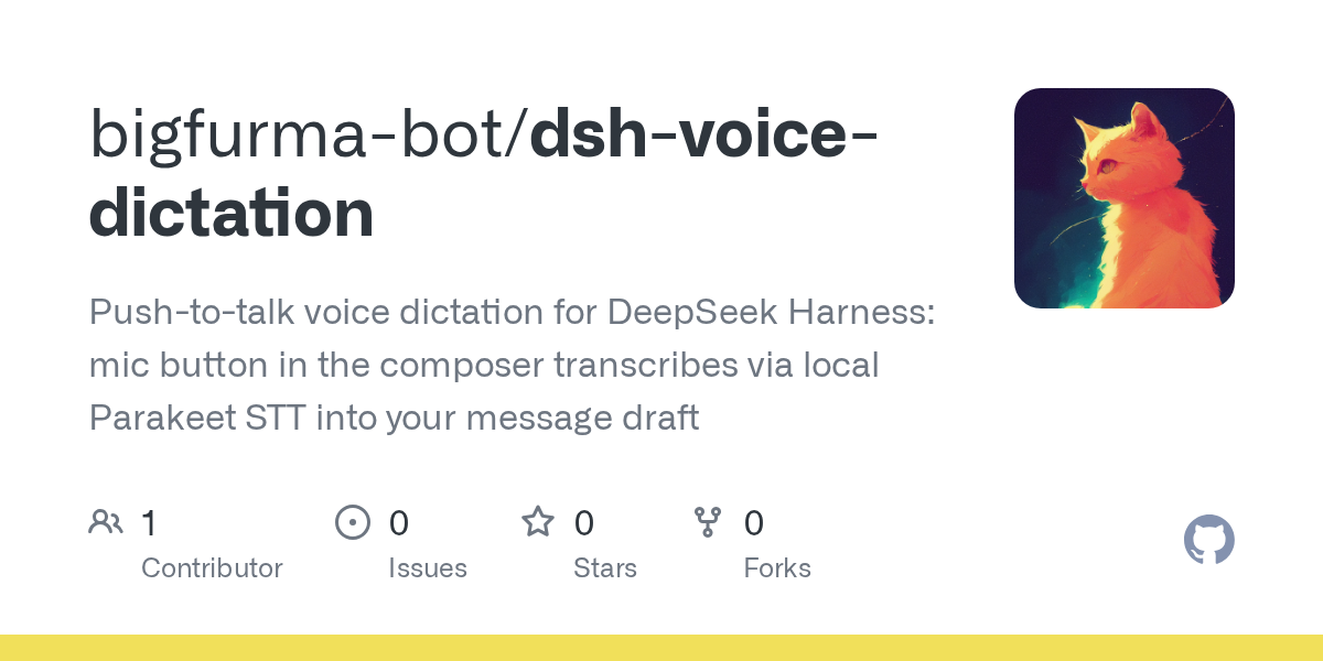 bigfurma-bot/dsh-voice-dictation Screenshot preview