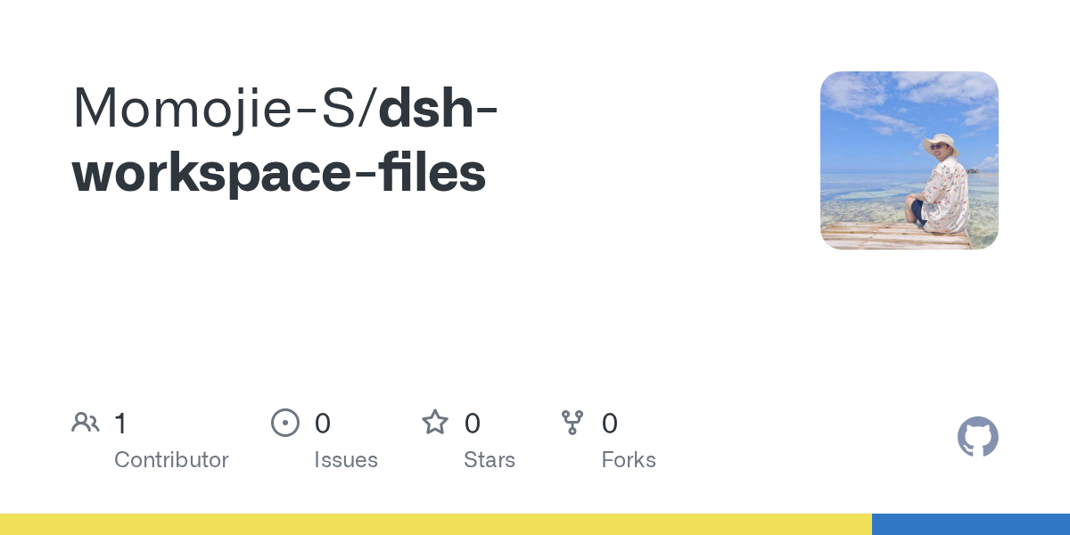 Momojie-S/dsh-workspace-files Screenshot preview